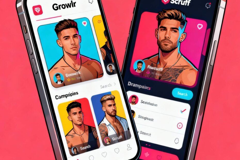 Application de rencontre LGBTQ+ Taimi - Interface mobile inclusive pour la communauté LGBT